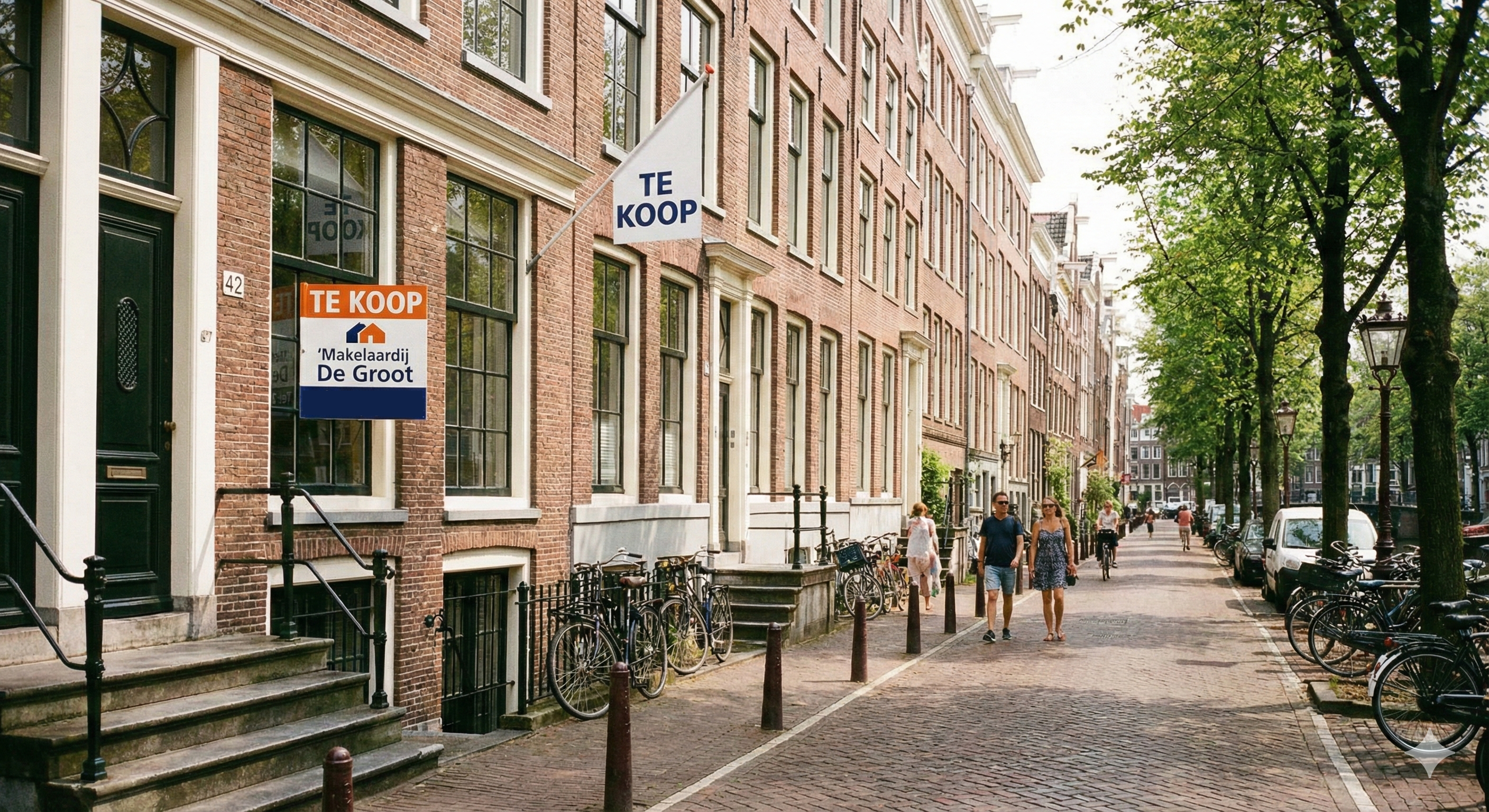Straatbeeld woning